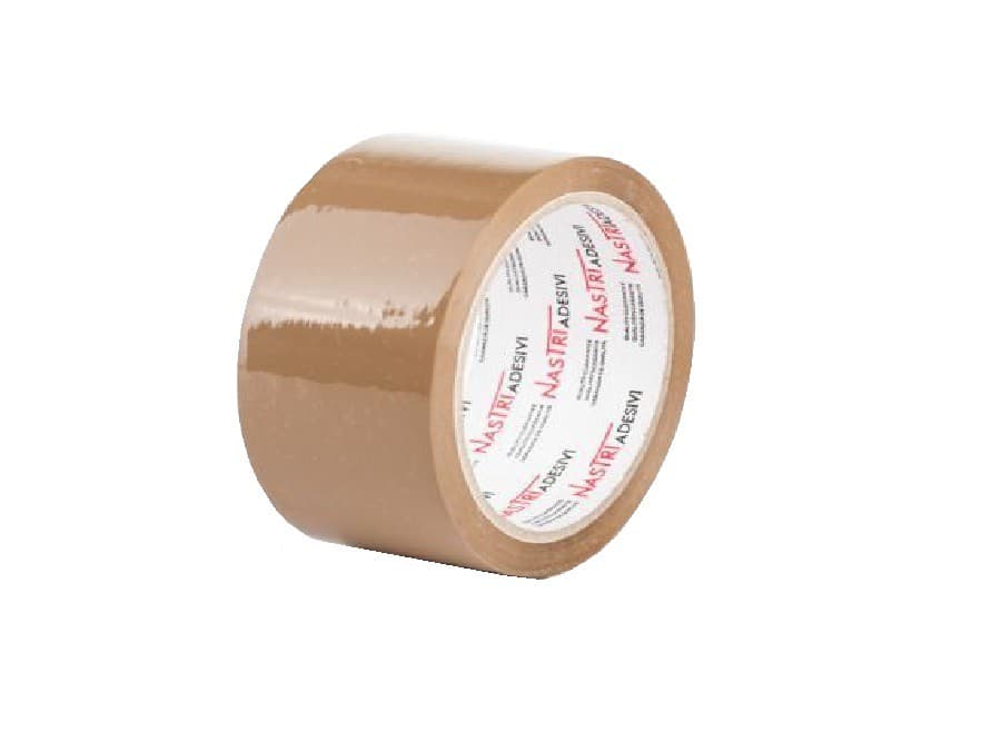 Tasma samoprzylepna pakowa  48mm/66m Solvent brazowa