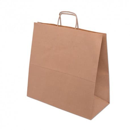Torba papierowa 40/18/39 brazowa 90g