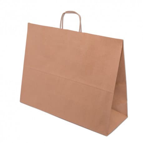 Torba papierowa 50/18/39 brazowa 90g